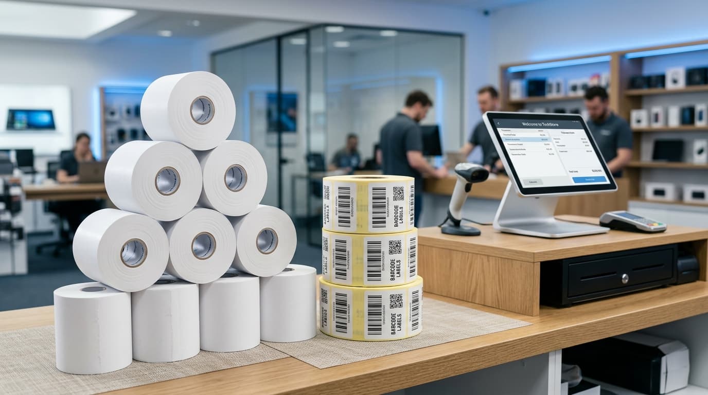 Thermal Paper Rolls & Label Stickers